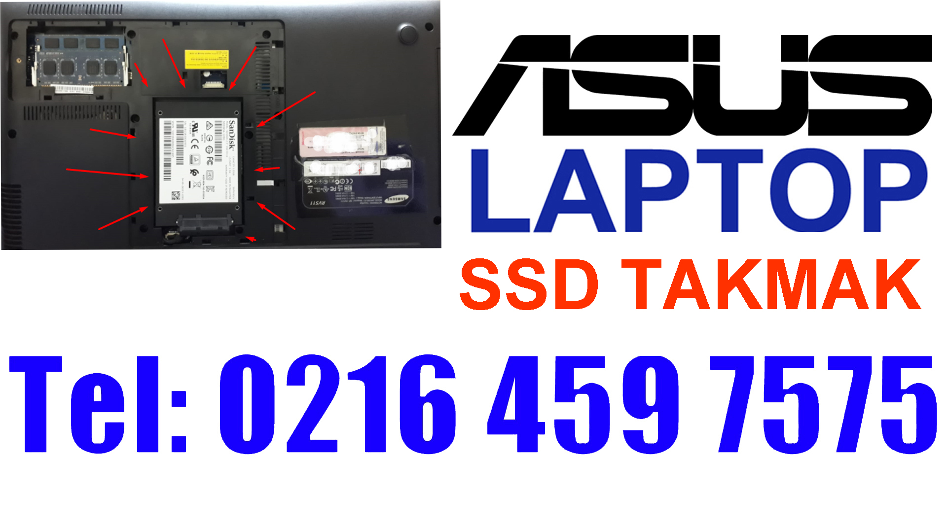 ASUS Laptop SSD Takmak